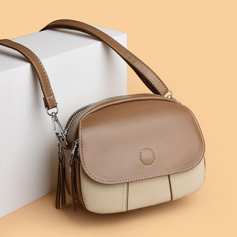 Advanced Western Style Handbag for Women New Niche Design Crossbody Mini Round Bag Single Shoulder Women's Bag