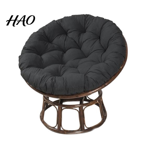 New Polyester Fibre Wadding Pad Round Cushion for Hanging Egg Chair Stuffed Hammock Seat Soft Rocking Rocker Patio Garden Swing Chairs Heavy-duty
