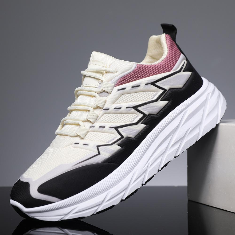 Platform Men's Shoes Fashionable Stylish Outfit Comfortable Temperament Men's Sports Running Shoes Lightweight Casual Pumps