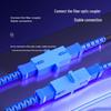 Lijia SC-SC Outdoor Single-Mode Dual-Core Drop Fiber Optic Patch Cord