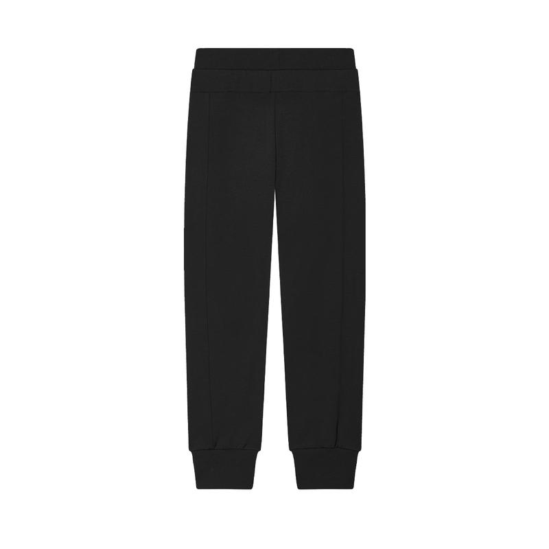 New FILA Knitted Sports Pants Women's Jet Black F11W448611FBK