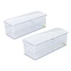 Ice Chilled Condiment Server Plastic Portale Easy To Clean Condiment Server Space Saving Tight Sealing with Lid for Storage