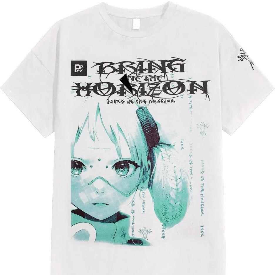 

Bring Me The Horizon Band - Nex Gen Anime BMTH Merch 2026 T Shirt Unisex Men‘s Women s T-Shirt Fashion Fans Y2k Tee 4XL