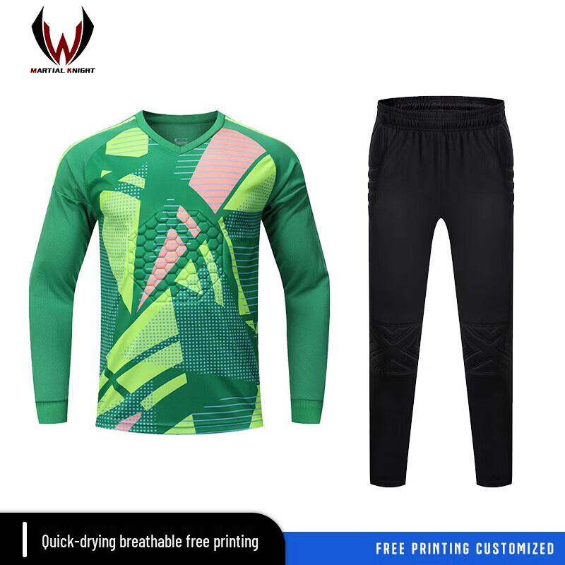 Wuqishi Custom Long-Sleeve Goalkeeper Training Uniform Set M