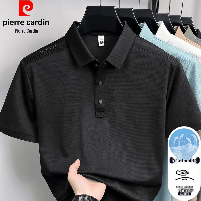 Pierre Cardin Men s Seamless Breathable Summer Polo Shirt 3XL