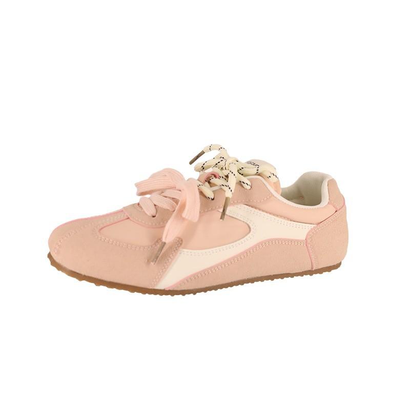 Leather retro flat-bottomed German training shoes women's spring and summer 2025 new casual breathable Forrest Gump shoes versatile and popular wom