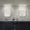 Lampe miroir led - yafido - 9w - blanc neutre 4000k - acier inoxydable - salle de bain