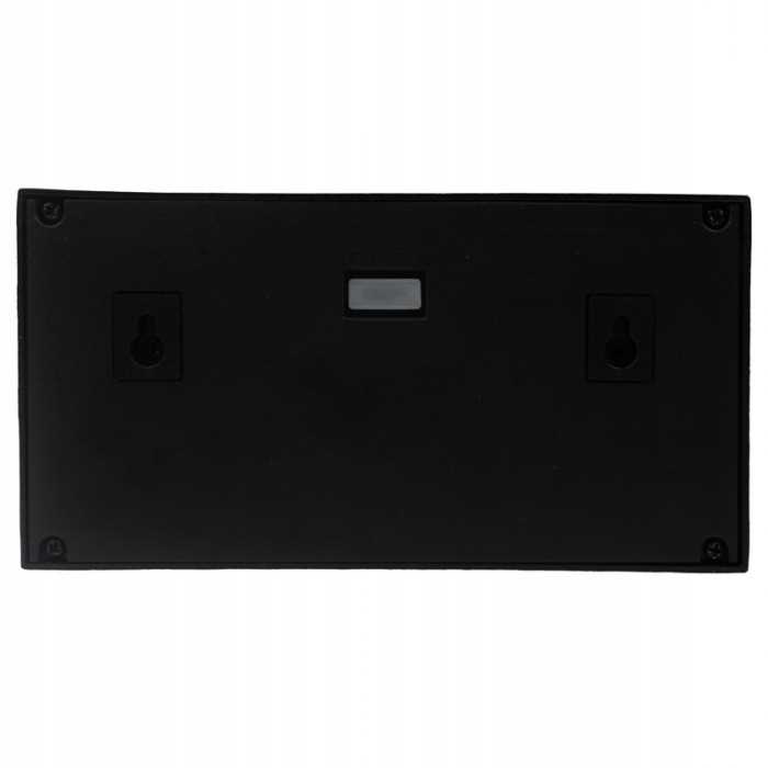 Solarna Lampa Elewacyjna Kinkiet Led Z Czujnikiem Ruchu Soe-12 Ip54 Czarna