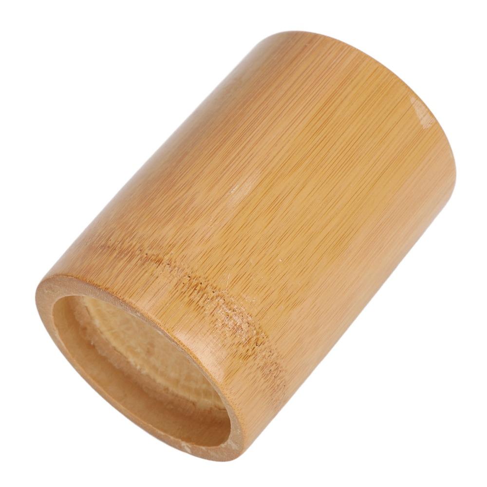 Cylinder Cylinder Bamboo Tool Holder Bathroom Toothbrush Cosmetic Brush Organizing