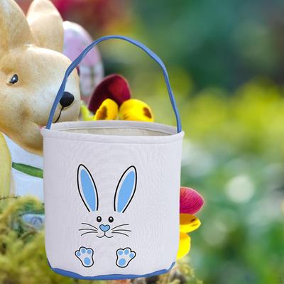 9x9.4 Inch Reusable Easter Bunny Shape Kids Tote Bag for Party Favors Decoration