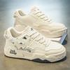 2024 New Men's Leather Sneakers for Casual Autumn and Winter Walking, Outdoor Fashion, Sports, Luxury, Low Cut Board Shoes
