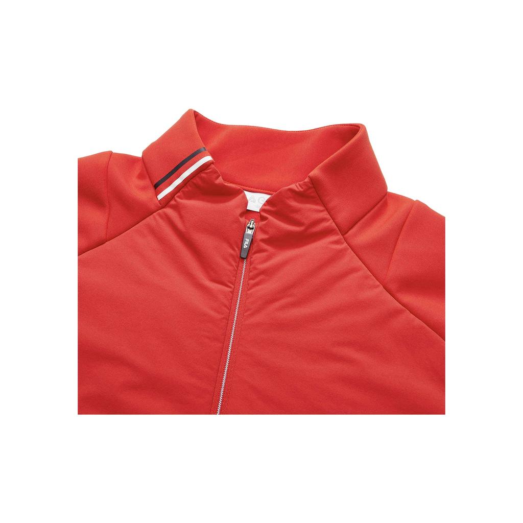 FILA Sports Stand Collar Cotton Jacket Winter Women Jacket Tomato A11W215901F-RD