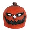 Haunting Glowing Pumpkin Head Mask For Halloween Festivities And Costume Events