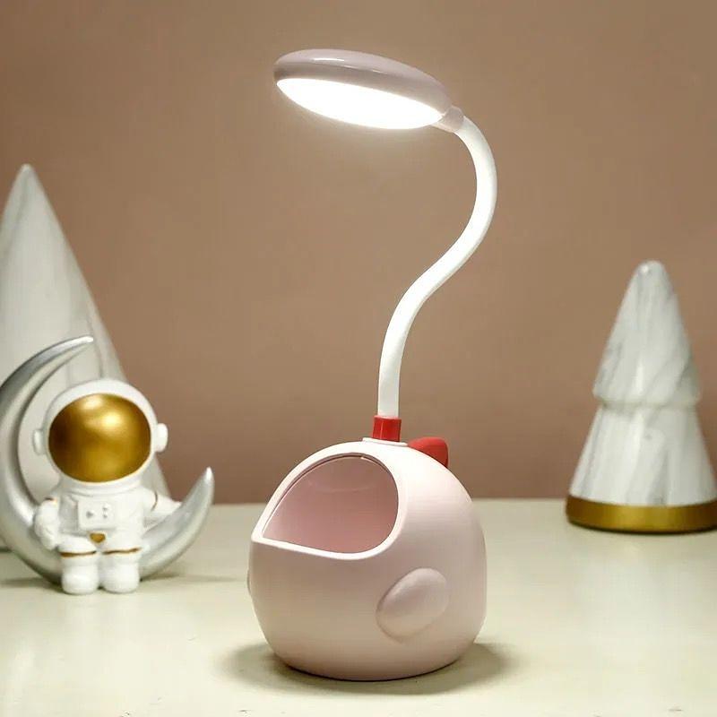 Eye Protection Desk Lamp Desk Student Dormitory Reading Night Light Led Bedroom Bedside Lamp USB Rechargeable Creative Desk Lamp