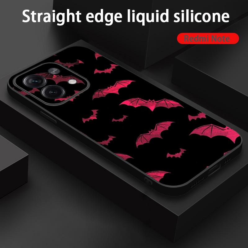 Super cool vampire fashion pattern design Phone Case For Redmi Note 14 13 12 11 Pro Plus S 5G 14C A3 Soft Black Phone Cover