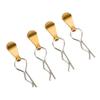 4Pcs Metal RC Car Body Clips with Pull Tabs for 1 8 1 10 Remote Control Car Upgrade Parts