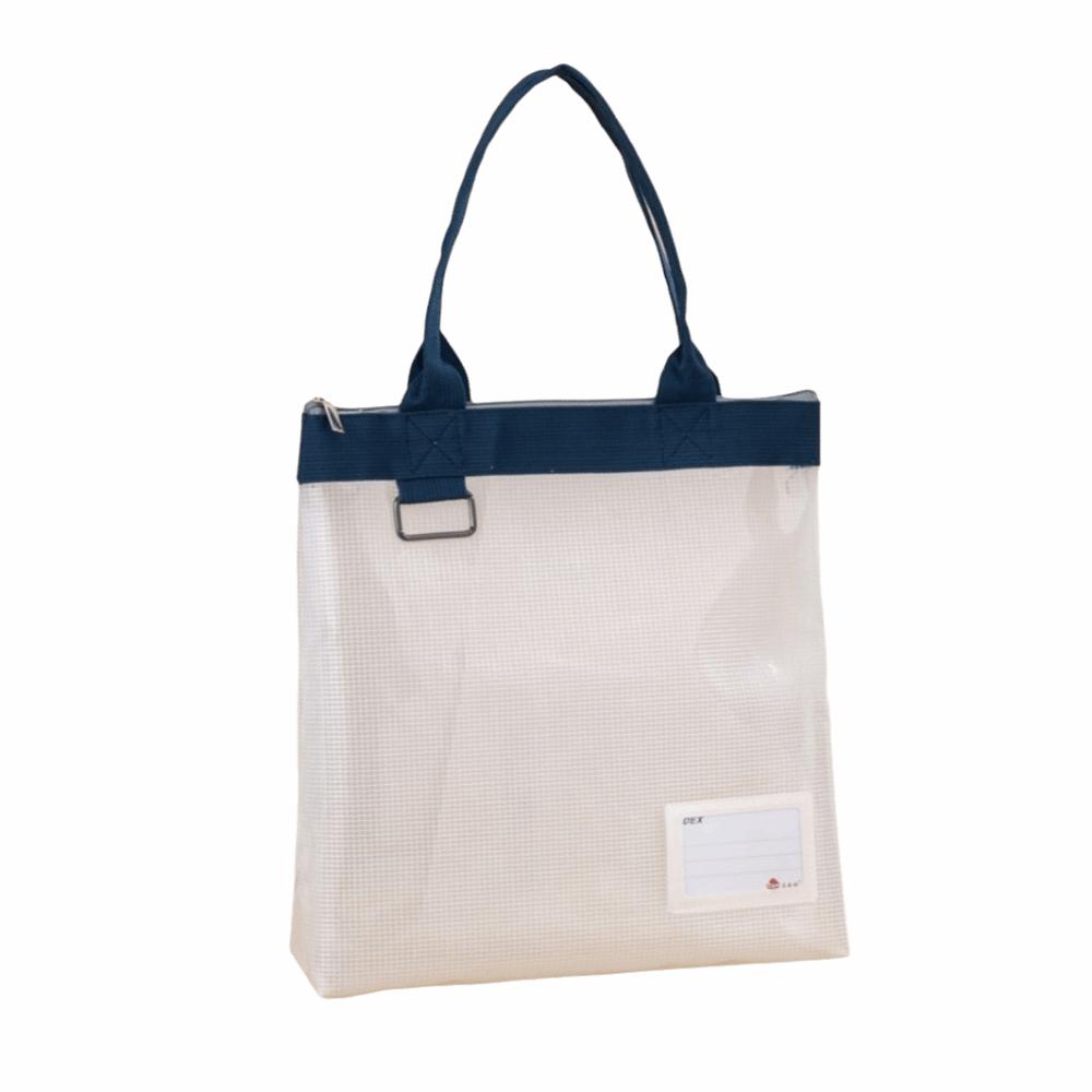 with Handle Mesh Document Storage Bag Large Capacity File Storage Bag Handheld Project Bag Travel
