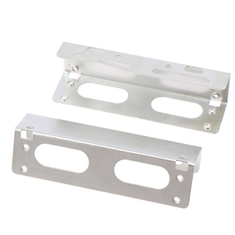 2Pcs 3.5 To 5.25 Optical Drive Expansion Holder Hard Drive Rack Bracket Caddy Bay For Ssd M.2 Hdd Desktop Hard Drive Bracket