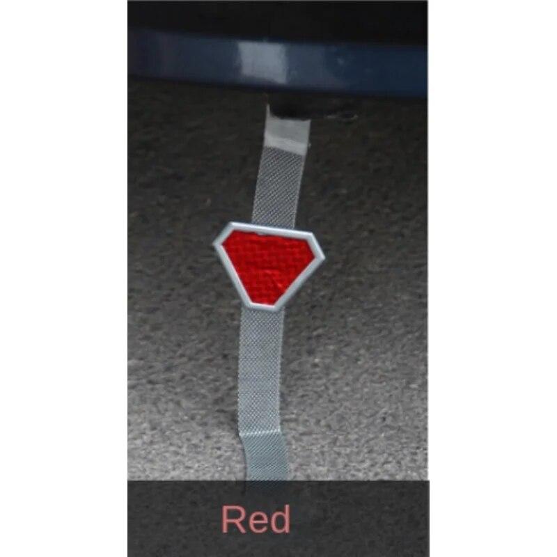Safety Practicality Triangle Anti Static Belt Warning Reflective Strips Electrostatic Universal Car Supplies Car Accessories