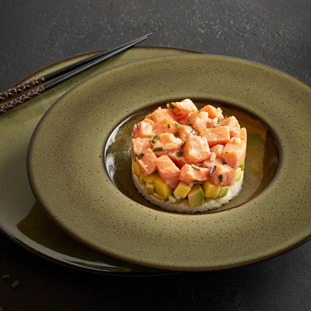 Elegant Moss Porcelain Dinner Plate DUKA