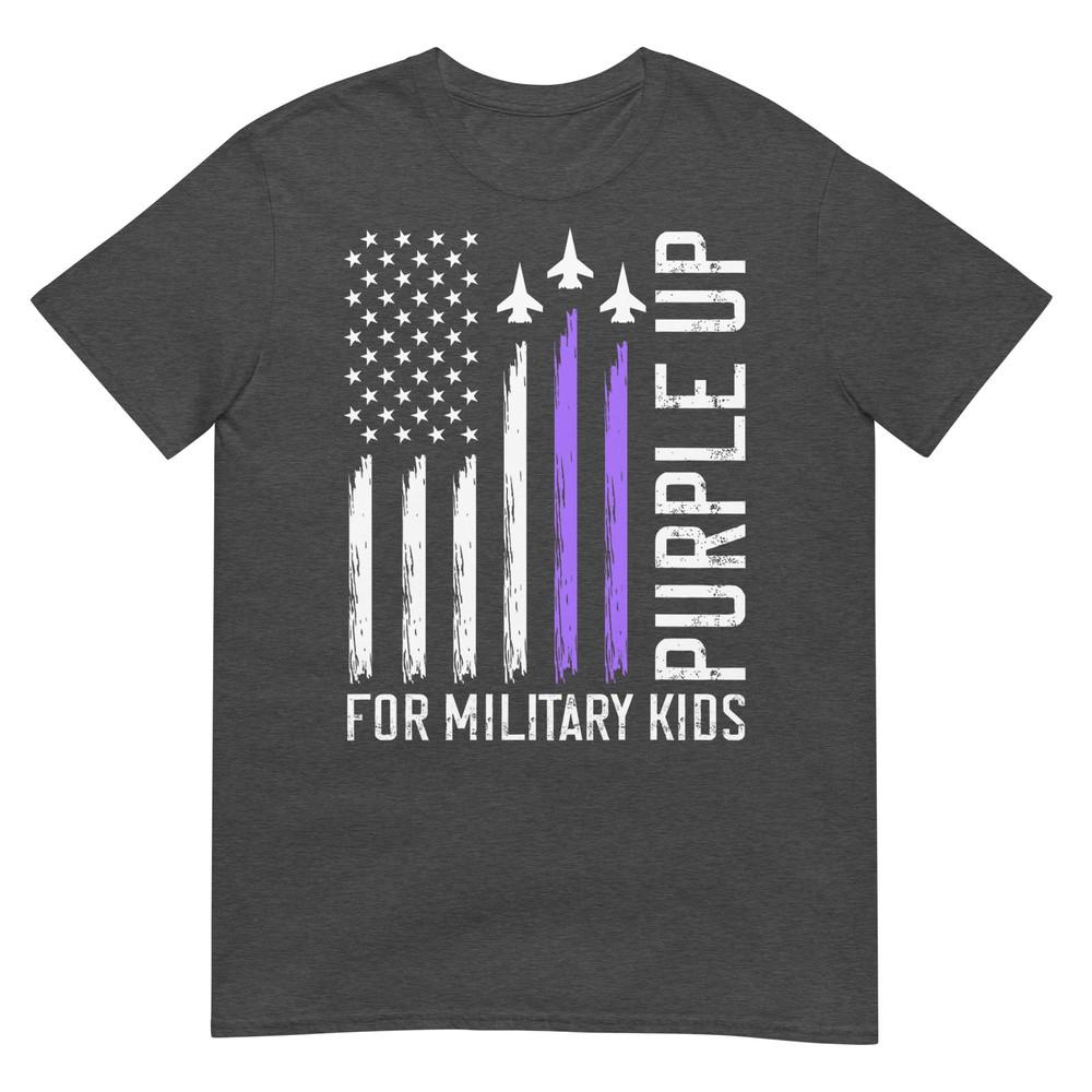 Purple Up For Military Kids Military Child TShirt