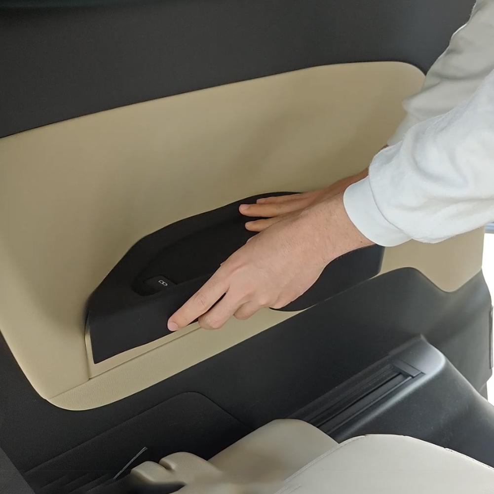 Silicone Water Cup Decorative Frame For Toyota Alphard/Vellfire 40 Series 2025-2025 Third Drain Cup Frame Interior Trim Accessor