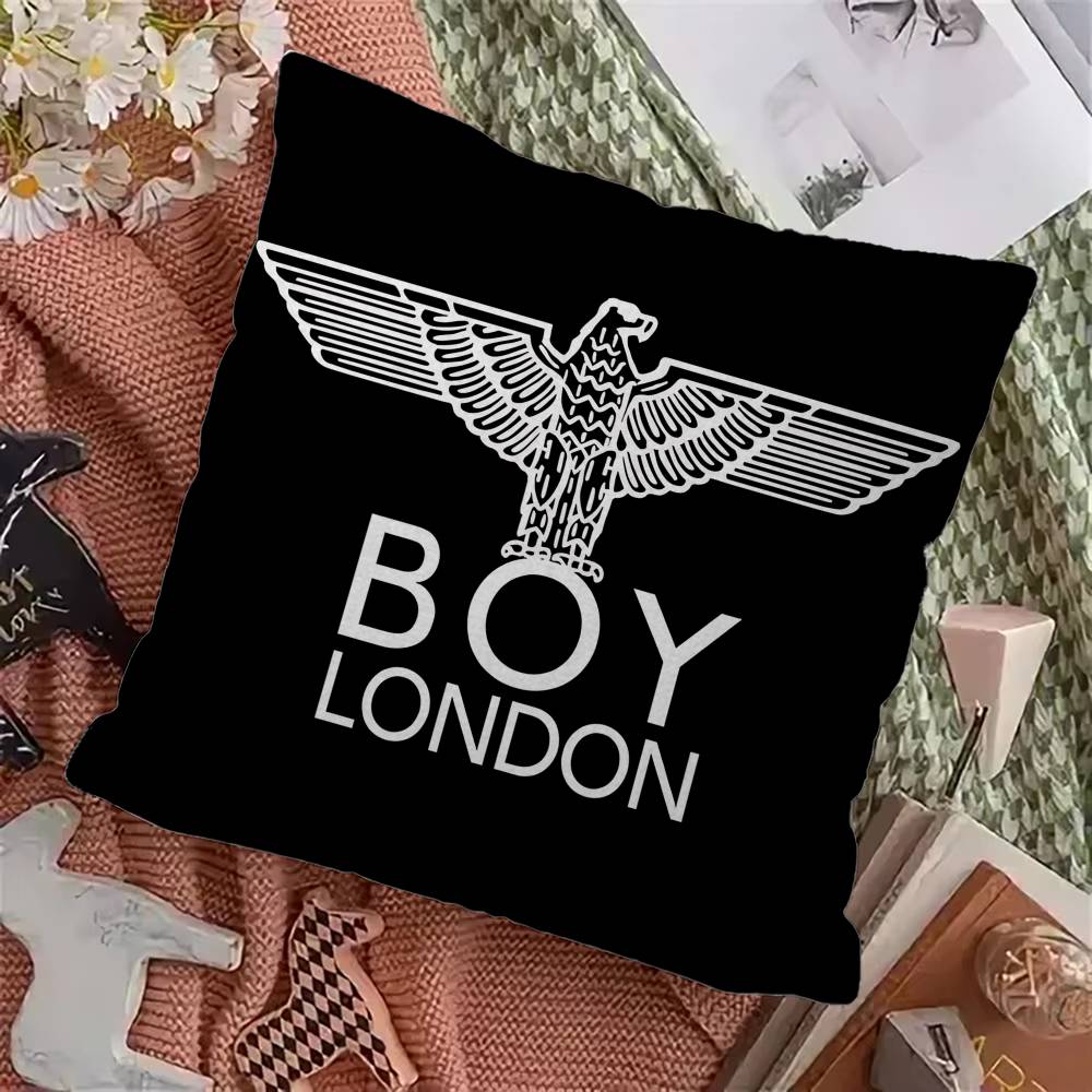 Klassische B-Boy L-London Logo Kissenbezug Kissenbezug Polsterung Sofa Wurfkissen Heimdeko Kissenbezug