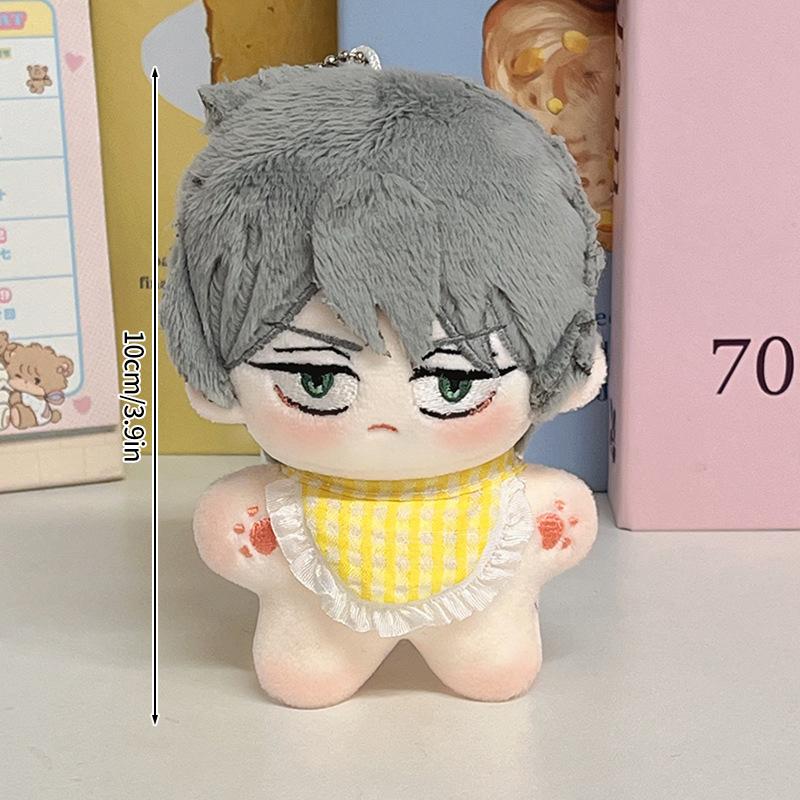 Popular Alien Stage Ivan & Till Plush Couple Keychains Latest Anime Alien Stage Chibis Keyrings Accessories Bag Charms Fans Gifts