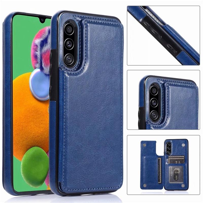 Custodia a Portafoglio in Pelle per Samsung S21 S20 FE Ultra S10 S9 S8 Plus S7Edge Copertura a Flip Posteriore per Galaxy A10S A20S A21 Slot per Carte Coque