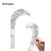 Coppery Long Head Eagle Luxury Walking Stick Party Fashion Elegant Walking Stick Decorative Cospaly Cane Knob Crosier 90cm