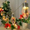 1M 6 Lamp - Battery Box Style Christmas LED Bulb Lamp Christmas Tree Decorative Light String Bedroom Christmas Lantern String