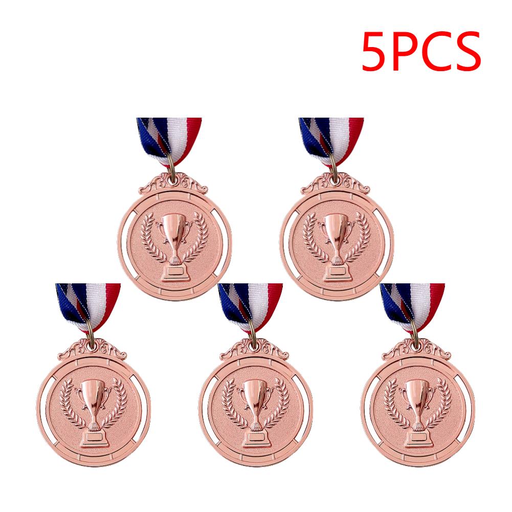1-30 Winner Reward Gold Silver Bronze Award Medal with Neck Ribbon 1st 2nd 3rd Prize Medal for Sport Competition Prize for Kids