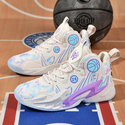 Men's Basketball Shoes Autumn Mesh Breathable Teen Boys Running Shoes Children's Small Shoes Men's High Top