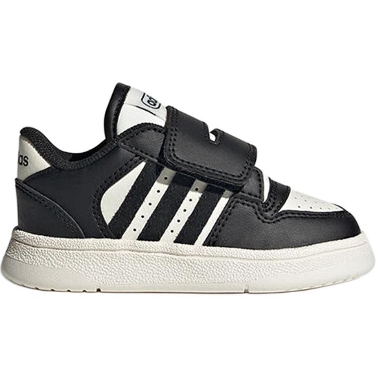 Adidas Sport Soft Comfortable Non-Slip Wear-Resistant Low-Top Walking Shoes Baby Shoes Black IH5286