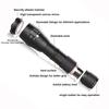 EDC Flashlight Zoomable High Lumens Tactical Light Portable Aluminum Work Light Waterproof for Outdoor Camping Cycling Emergency