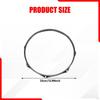 Drum Batter Hoop Decorative Rim Percussion Instrument Part for Practicing