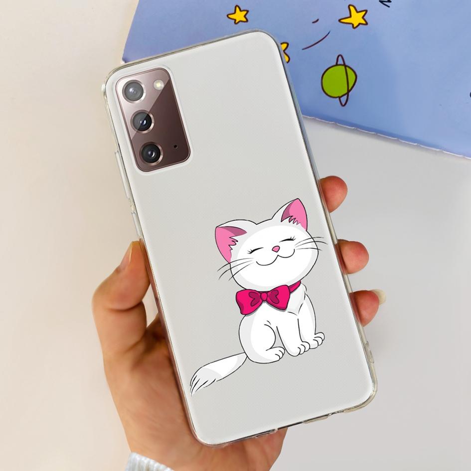 For Samsung Note 20 5G Case SM-N981B Popular Flower Slim Soft Silicone Phone Cover For Samsung Galaxy Note20 Ultra 5G Funda Capa
