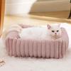 Weiches Plüsch-Haustierbett Hunde Katzen Winter Warmes Nest Sofakissen Abnehmbarer Bezug S M L XL XXL