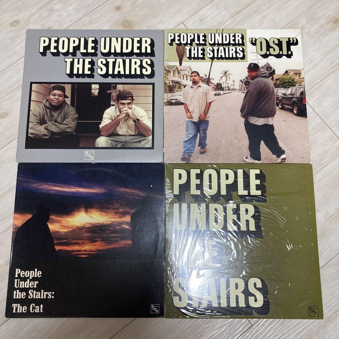 

[USED] People Under The Stairs 10-piece record set HIPHOP