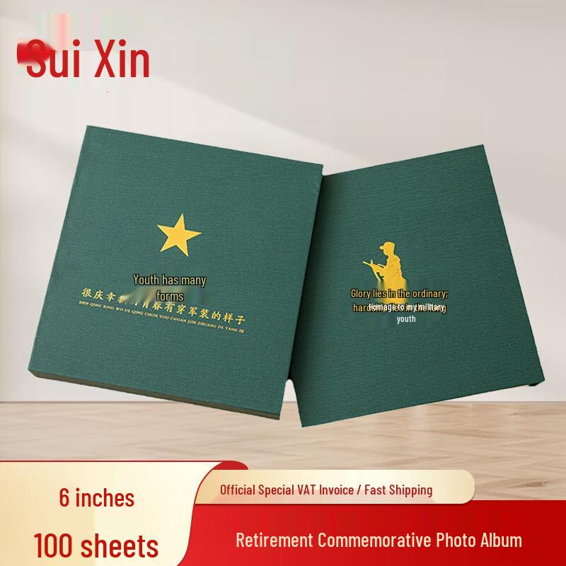 Retirement Commemorative Photo Album Yearbook