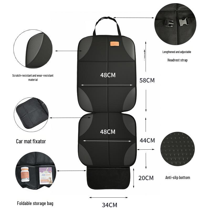 Vodotěsný potah autosedačky - Podložka pro bezpečnost dětí a ochrana pro domácí mazlíčky