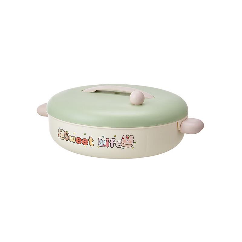 Portable Multi-Compartment Snack & Dried Fruit Tray