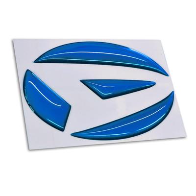 BATBERRY Doming Steering Emblem Daihatsu S2 Metallic Blue Tanto Custom