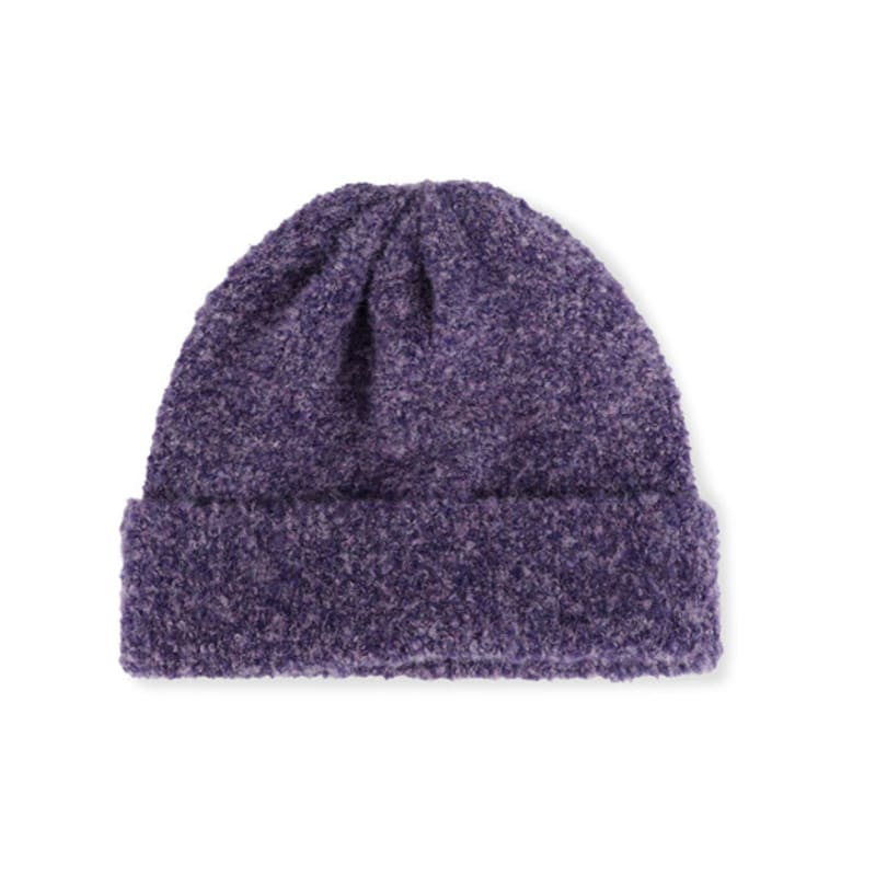 

YESEYESEE Y.E.S. Шапка-бини Boucle Фиолетовая OS