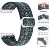 Compatible with iTouch 4 Bands, 20mm Stretch Elastics Nylon Adjustable Replacement Strap Accessories for Men & Women - Compatible for iTouch Sport 4