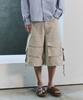 Beullusseonpeullawo Utility Washed Cargo Bermuda Pants