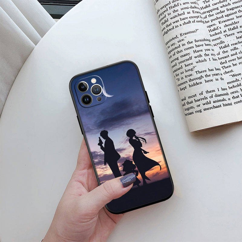 IR26 Spy X Anya Forger Family Case for Samsung A06 A35 A25 A24 A15 A05S A05 M55 M35 M15 A02 A12 A13 A10 A16 A20 A30 A22 A31 A32 A33 A42 A50