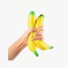 1pc Soft Squishy Banana Simulator, Slow Rising Anti-Stress Fruit Shaped Squeezer, Fun And Stress Relief, Soft Plush Banana