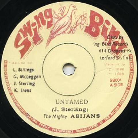7inch Record MIGHTY ABAJIANS - Untamed / Version SB0017 Swing Bird UK 1978 UK Reggae, Ska & Dub