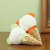 Adorable Panda Plush Toy Ice Cream Pendant Cute Children's Event Gift 15cm